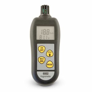 Handheld Therma-Hygrometer w/Dual Display (6002)
